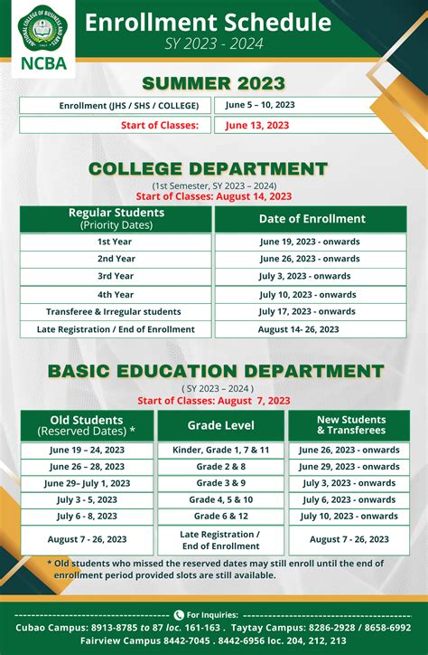 Basic Education Division Tuition Fee SY 2023.